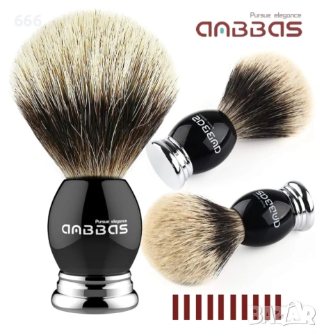 Четка за бръснене Anbbas Silvertip Badger