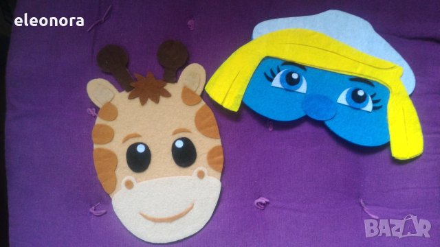 Ръчно изработени животни от филц-20 см., снимка 17 - Други - 26658561