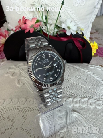 Rolex Мъжки Часовник С Кварцов Механизъм - Налични Различни Цветове Код AT-18, снимка 17 - Мъжки - 53310880