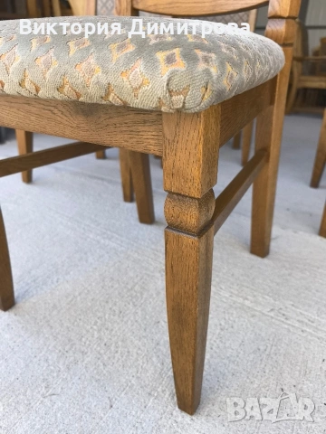 Комплект от 6 трапезни стола (01-146 ) , снимка 4 - Столове - 54315237