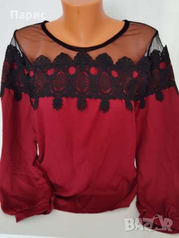 Дамски стилни блузи 3цвята, снимка 4 - Ризи - 17362762