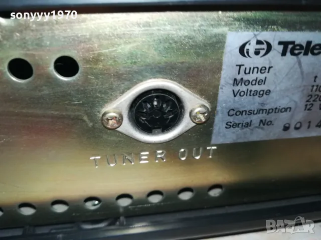 TELETON T300 HIFI TUNER-ВНОС SWISS 0812241835, снимка 13 - Ресийвъри, усилватели, смесителни пултове - 48272023