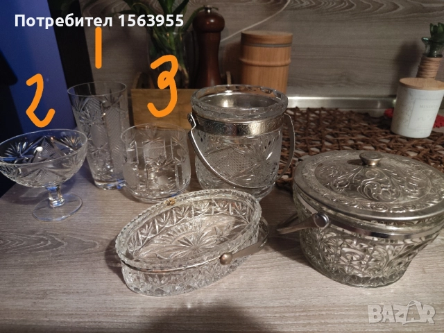 Кристални чаши