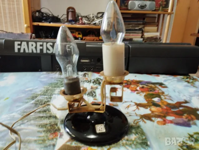 Стара руска лампа пламък