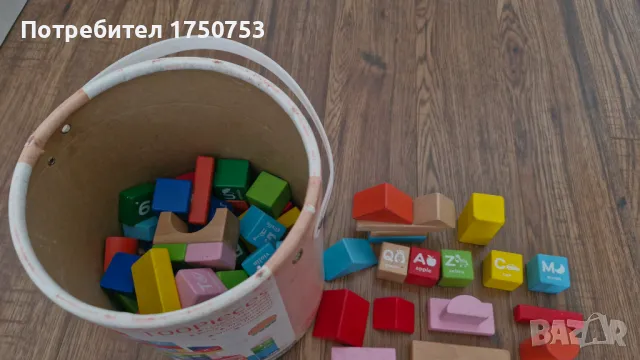 Дървени геометрични фигури Acool toy, снимка 3 - Образователни игри - 48029078
