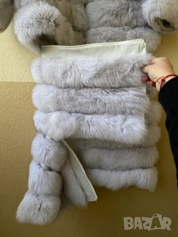 Палто на 3 части естествен косъм  , снимка 8 - Палта, манта - 42887564