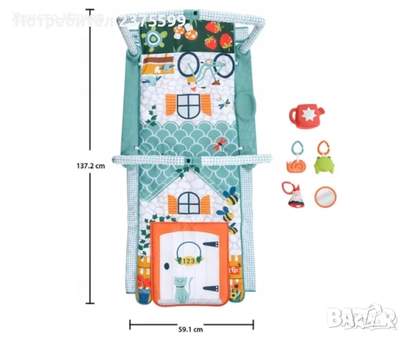 Трансформираща активна гимнастика "Пълзи и играй" Fisher Price , снимка 9 - Образователни игри - 52931688