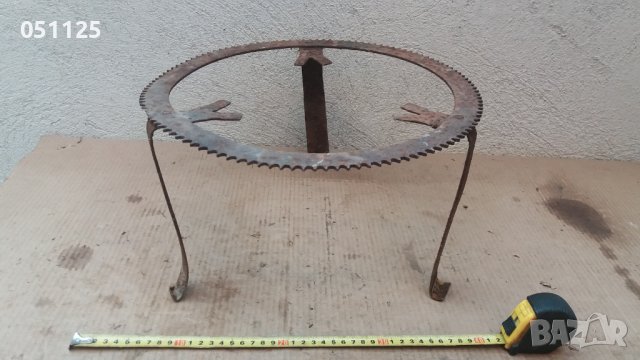 кована възрожденска пирустия, сажер, огнище , снимка 3 - Антикварни и старинни предмети - 38017208