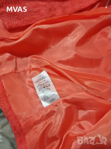 Ново късо официално коралово сако  XS размер, снимка 4 - Сака - 49413756