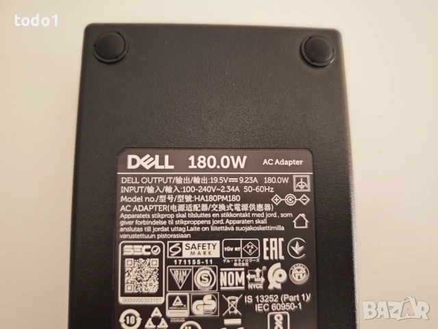 Докинг станция Dell Docking Station WD19tbs + зарядно 180w, снимка 8 - Лаптоп аксесоари - 53973391