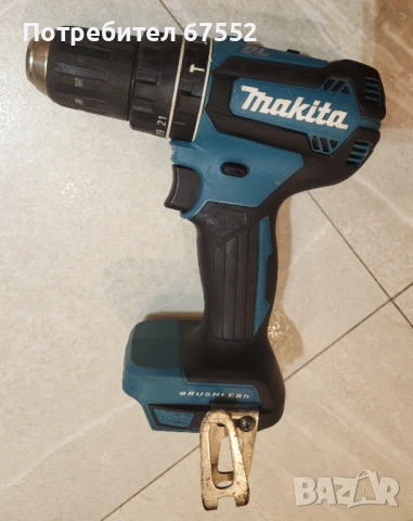 Безчеткова Makita DHP485. Само тяло, в много добро състояние.50€ (без коментар)