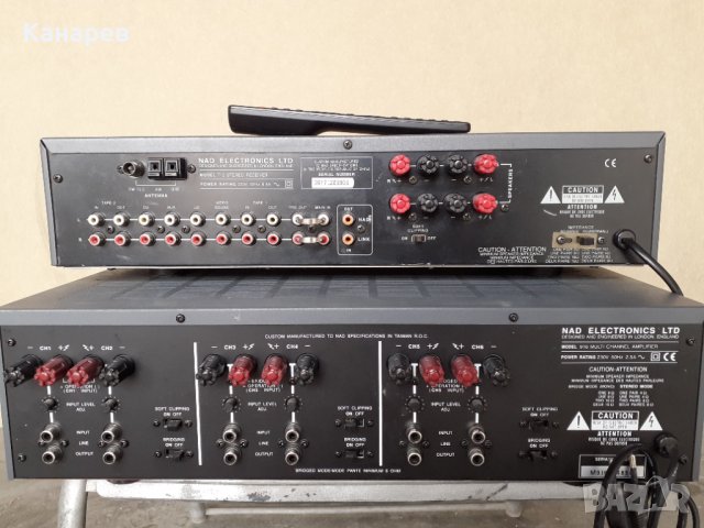 NAD Power Amplifier & Stereo  receiver  Preamplifier , снимка 8 - Ресийвъри, усилватели, смесителни пултове - 20679006
