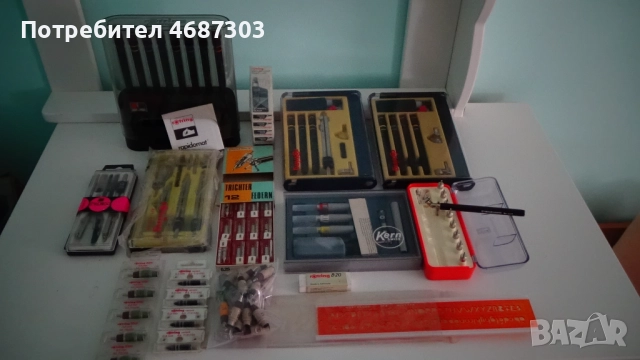 Продавам Рапидографи и пера за чертане