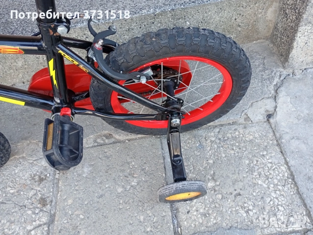 Детско колело 14" за дете 4-6 г. (1-120см), снимка 3 - Детски велосипеди, триколки и коли - 54111074