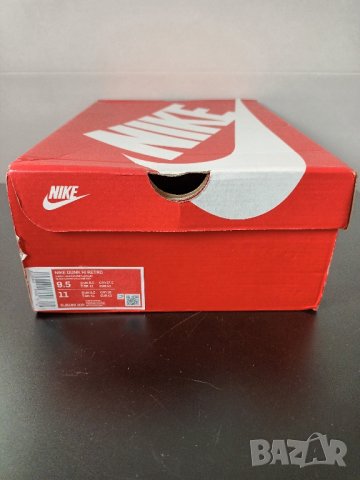 Nike Dunk HI Retro Summit White Pure Platinum Номер 43, снимка 9 - Маратонки - 42828685