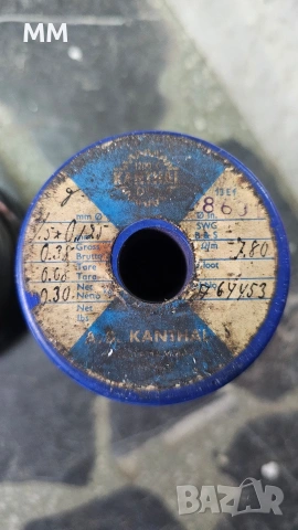 Шведски кантал 3.5 кг , снимка 2 - Други машини и части - 54054730