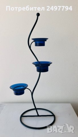 Свещник, снимка 2 - Декорация за дома - 29847403