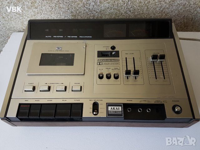 Akai GXC-75D Stereo Cassette Deck Recorder Vintage, снимка 15 - Декове - 37635884