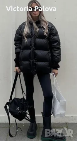 Ултрамодерно  пухено яке бомбър унисекс UNITED SPORTS, снимка 15 - Якета - 48739862