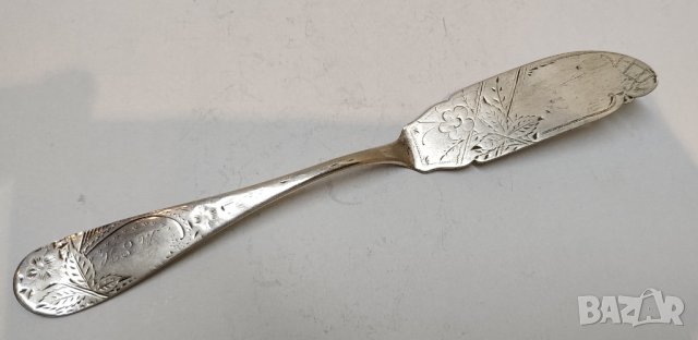 Сребърен нож, снимка 1