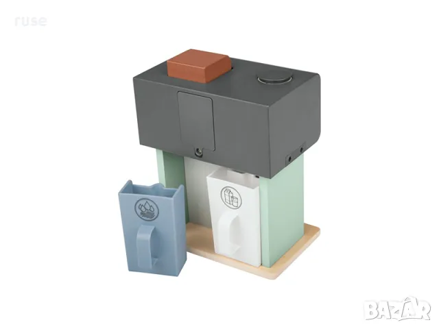 НОВИ! Детска дървена Кафемашина с тъчпад и аксесоари, снимка 3 - Образователни игри - 49786081