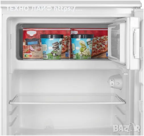 Хладилник Hanseatic HKS8555GCW, снимка 6 - Хладилници - 50141039