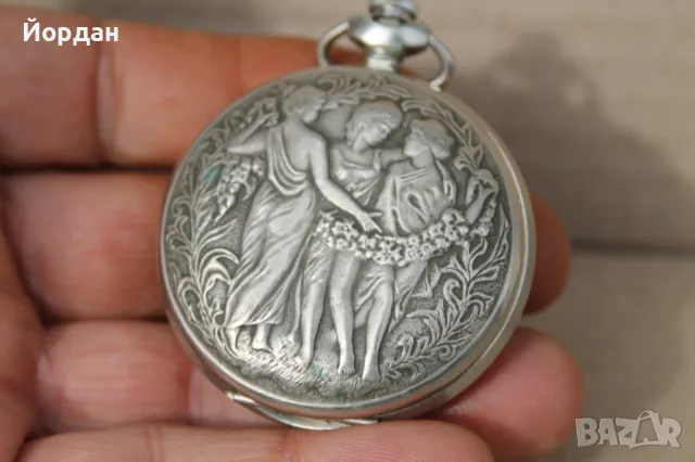 СССР джобен часовник ''Молния'', снимка 8 - Мъжки - 47410113