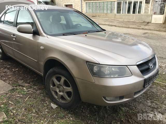 Продажба/Бартер Hyundai Sonata 2.4i газ, кожа ЦЯЛА ЗА ЧАСТИ/СКРАП/НА ЧАСТИ