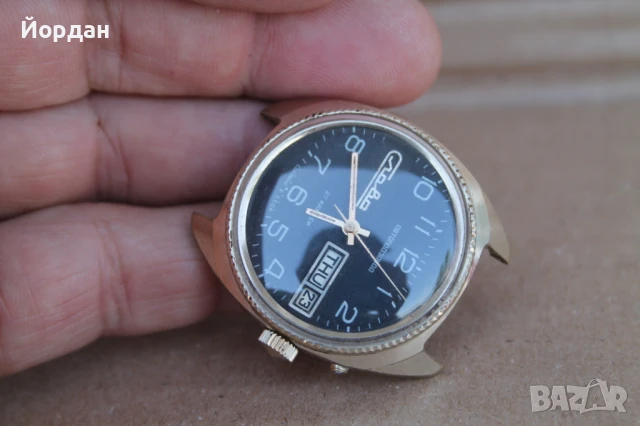 СССР мъжки автоматичен часовник ''Слава'' /27 камъка/, снимка 8 - Мъжки - 51151391