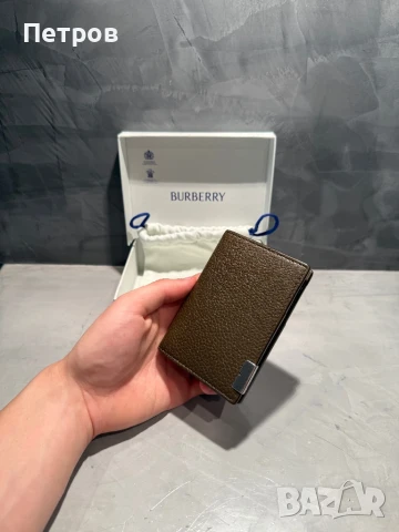 100% оригинален Burberry cardholder - пълен комплект. , снимка 3 - Портфейли, портмонета - 50561364