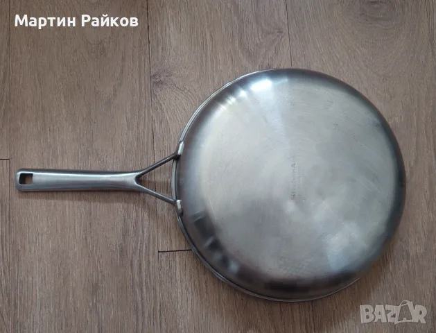 KitchenAid стоманен тиган 28см, снимка 3 - Съдове за готвене - 55847000