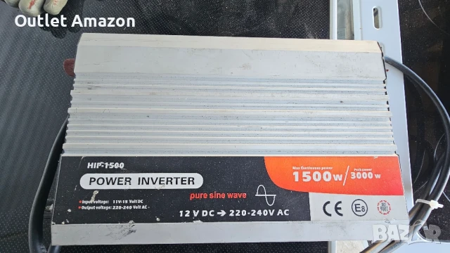 Инвертор  чиста синусоида12v. 3000w.