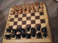 Дървен Пирографиран шах , снимка 4