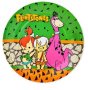 Семейство Флинстоун Flintstones 8 бр големи парти чинии чинийки рожден ден, снимка 1 - Чинии - 40581863