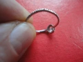Уникален сребърен пръстен с камък, снимка 5