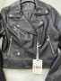 Ново черно кожено яке , снимка 4