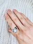 Сребърен пръстен за жени - 925, снимка 1 - Пръстени - 32164039