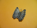 Сребърна брошка Пеперуда, снимка 2