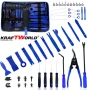 Инструменти за Демонтаж на Тапицерия – KraftWorld 200 части – с Щипки и Клещи, снимка 1