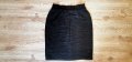 Елегантна черна пола С/М размер , снимка 3