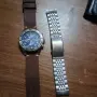 Seiko Chronograph 100M Blue Dial, снимка 4