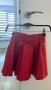 Червена детска кожена пола Contrast, снимка 1 - Детски рокли и поли - 42394835