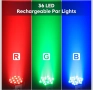 HOLDLAMP Акумулаторни Par светлини 36W RGB DJ LED Par светлини 2 броя комплект, снимка 7