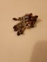 Радка брошка Арт Деко -1920г със клипс и игла кристали, снимка 14