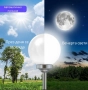 Соларна градинска лампа сфера BONETTI Ø30 см – автоматично осветление без кабели и сметки за ток, снимка 3