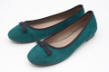 Дамски обувки (балеринки) Ana Lublin, тъмно зелени, снимка 1
