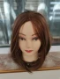 Нова светло кестенява  перука 35 см Боб стил без бретон - мод.17, снимка 4
