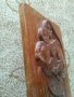 Дървена картина стара 73221, снимка 7