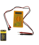 Цифров уред Multimeter DT830, DC 200mV-1000V, AC 200V-750V, жълт, снимка 2