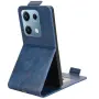 За Xiaomi Redmi Note 14S 4G Вертикален Кожен Калъф със Стойка, Магнитно Закопчаване, Слот за Карта и, снимка 6